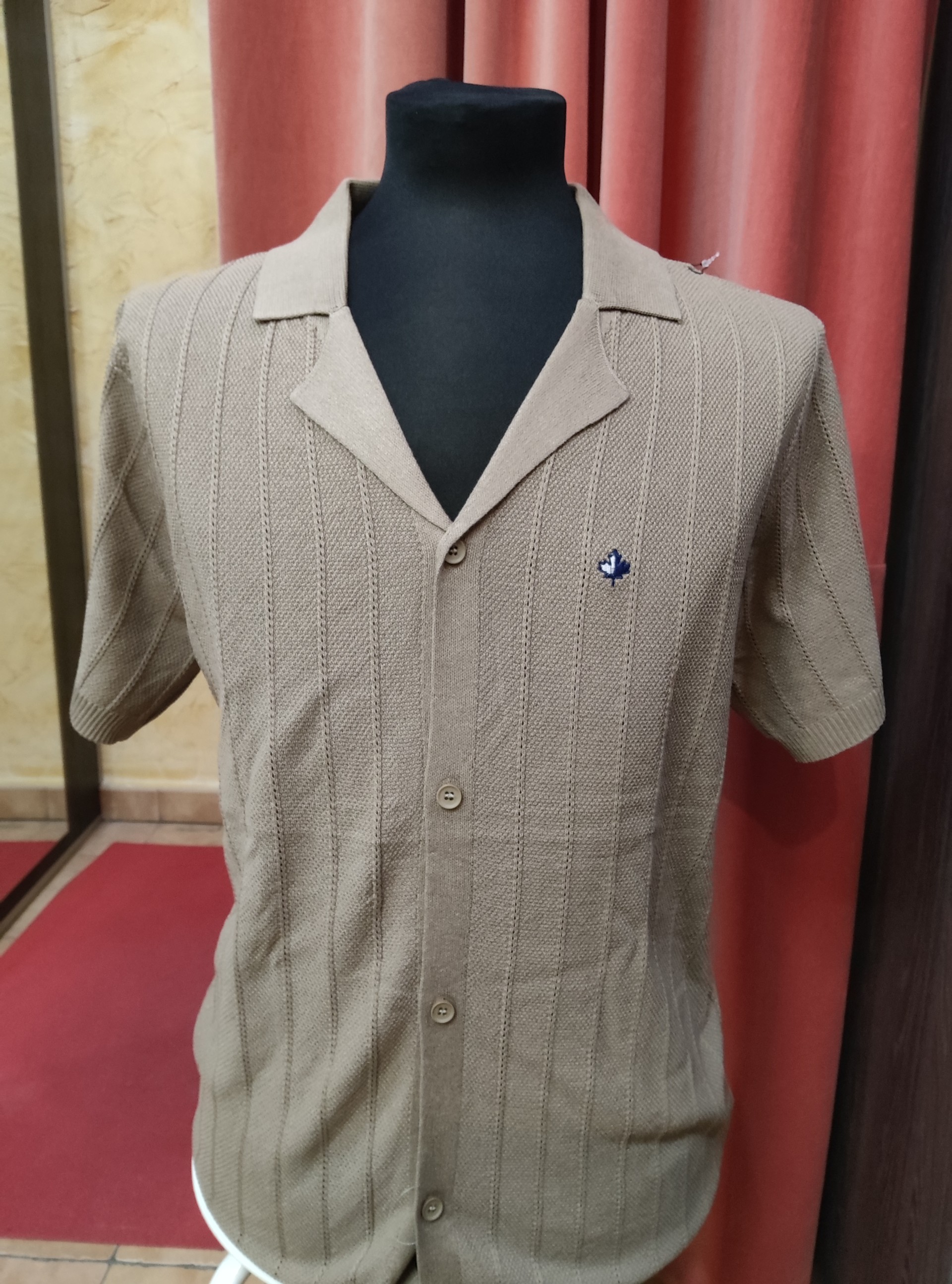 Jersey manga corta