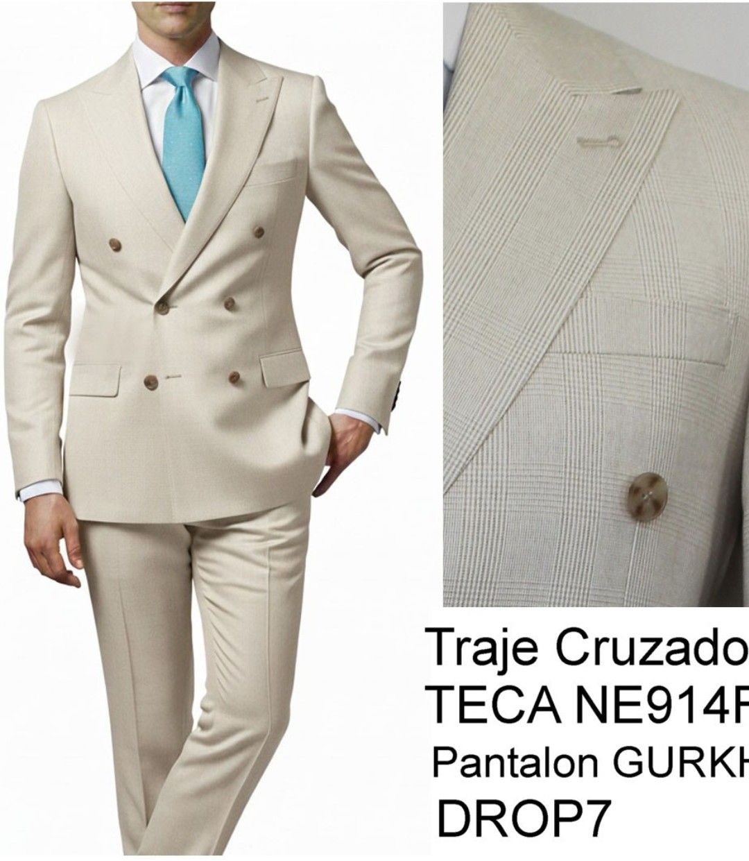 TRAJE CRUZADO
